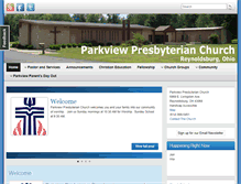 Tablet Screenshot of parkviewpresbyterian.org